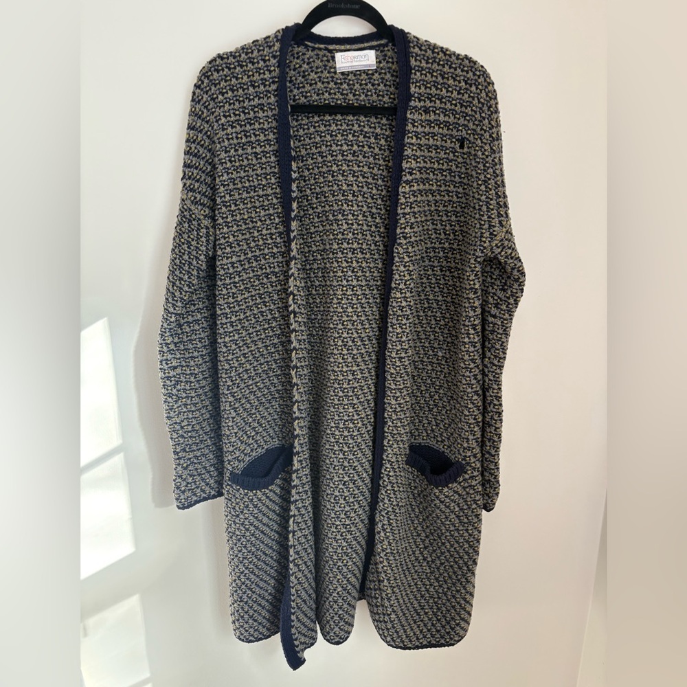Fisherman Out of Ireland Long Women’s 100% Wool | Scandi Girl Natural Fiber